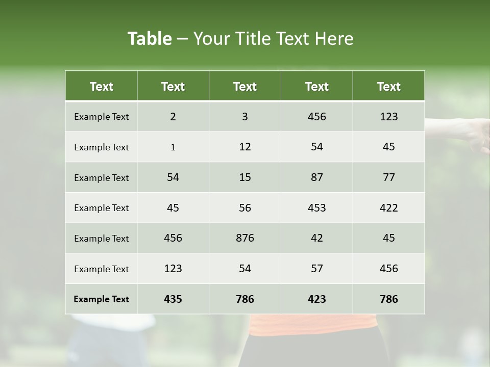 Pretty Smile Woman PowerPoint Template