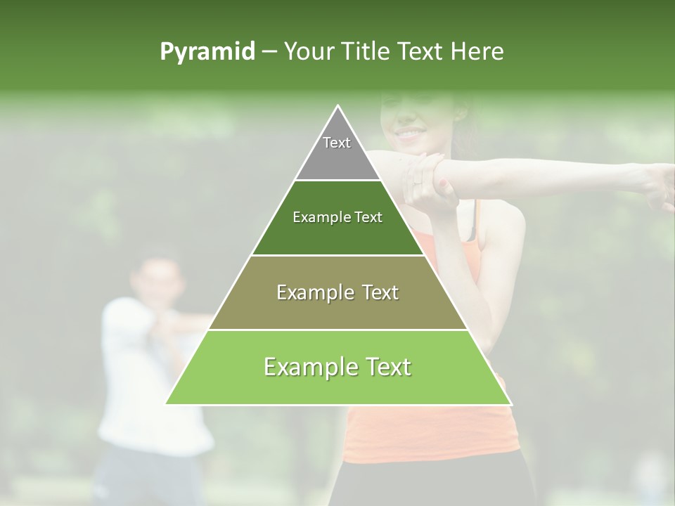 Pretty Smile Woman PowerPoint Template