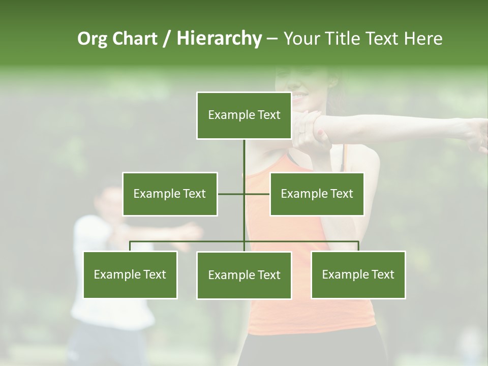 Pretty Smile Woman PowerPoint Template