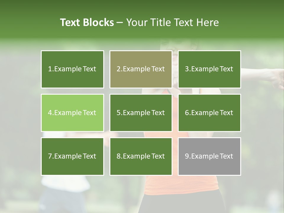 Pretty Smile Woman PowerPoint Template