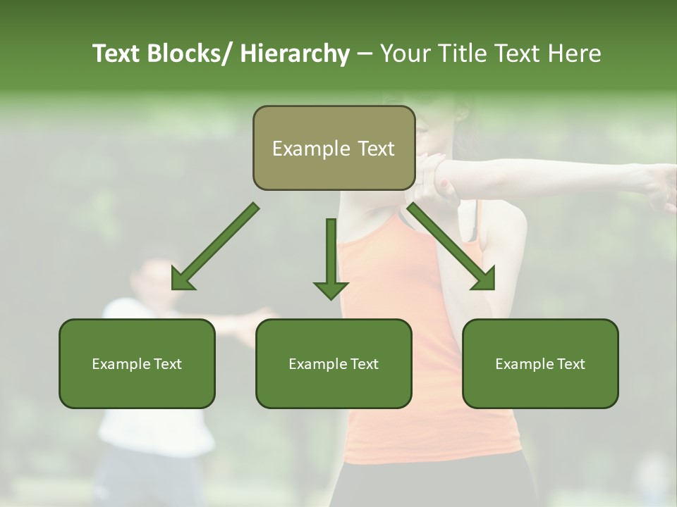 Pretty Smile Woman PowerPoint Template