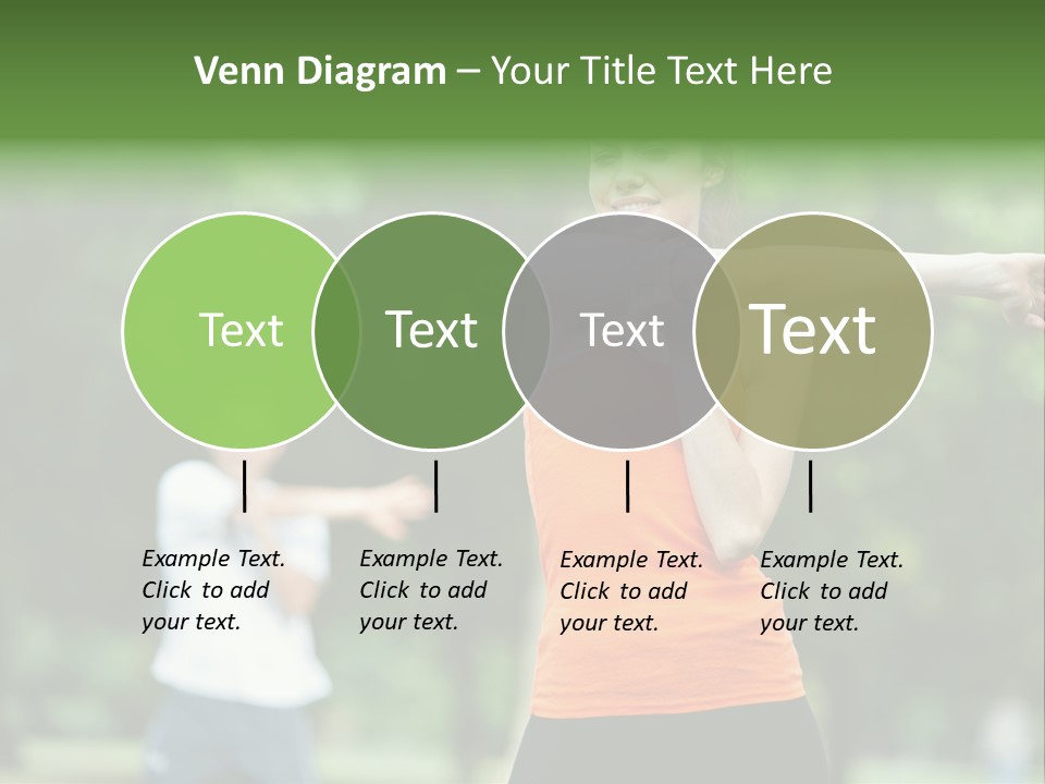 Pretty Smile Woman PowerPoint Template