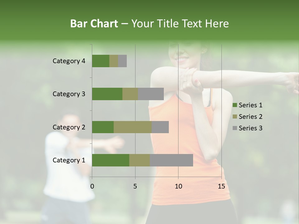 Pretty Smile Woman PowerPoint Template