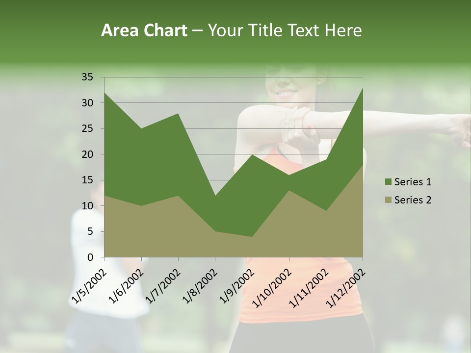 Pretty Smile Woman PowerPoint Template