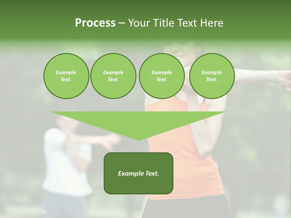 Pretty Smile Woman PowerPoint Template