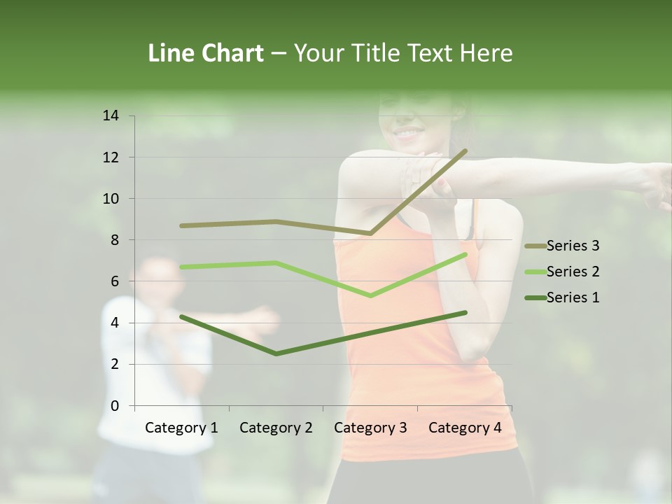 Pretty Smile Woman PowerPoint Template