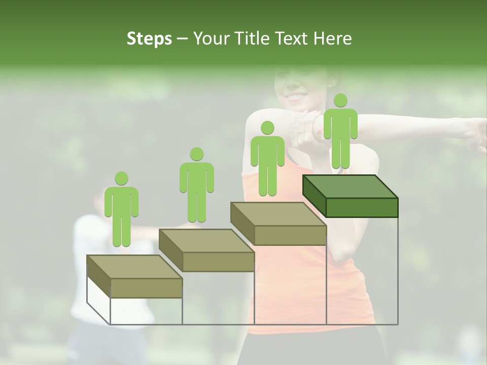 Pretty Smile Woman PowerPoint Template