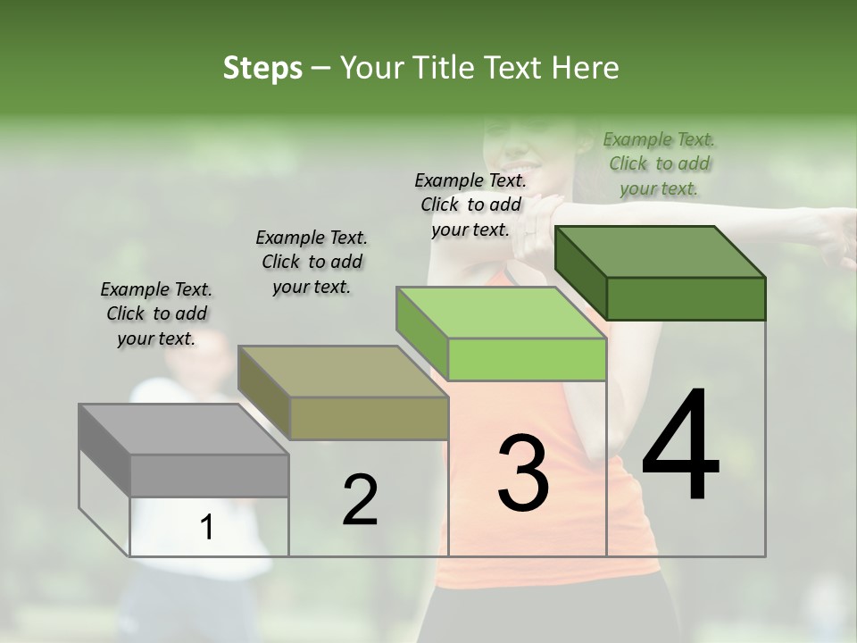 Pretty Smile Woman PowerPoint Template