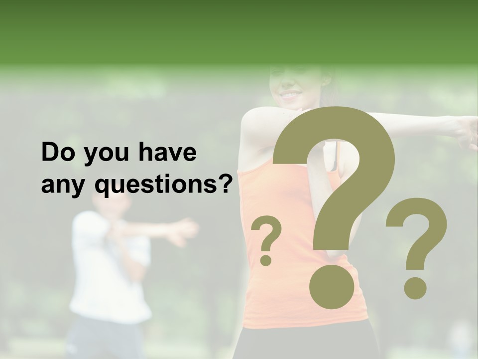 Pretty Smile Woman PowerPoint Template