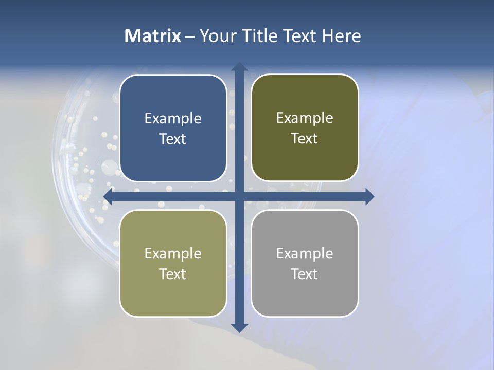 Germs Experimental Medicine PowerPoint Template
