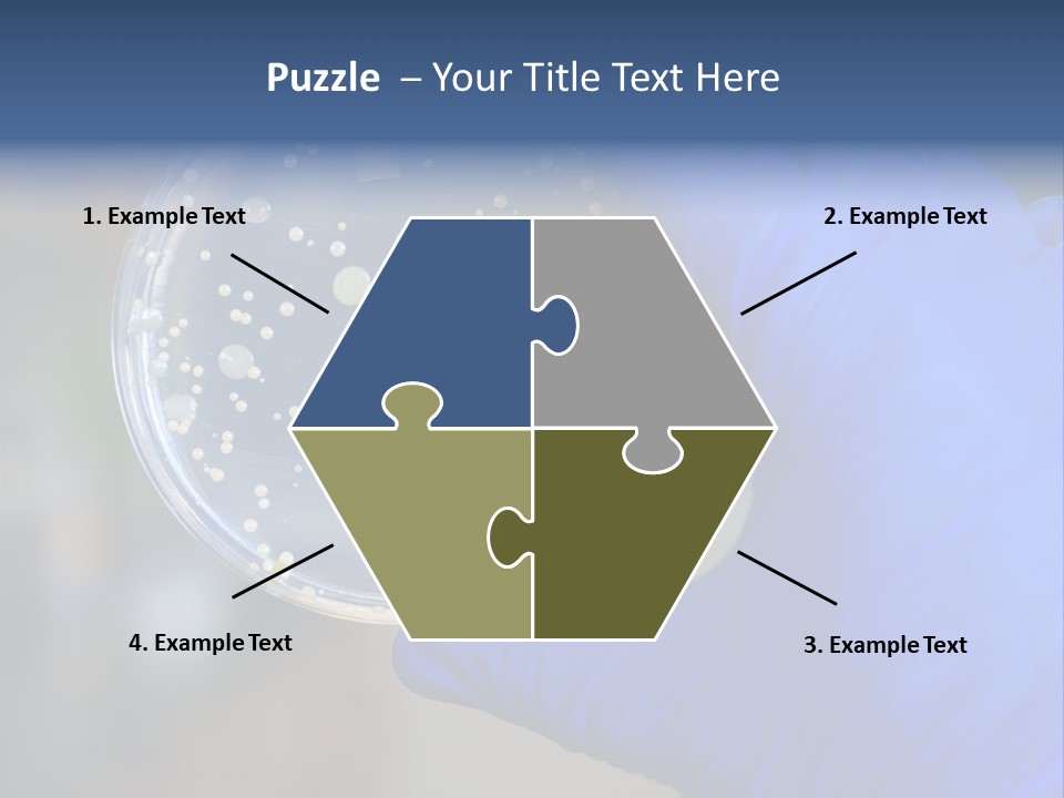 Germs Experimental Medicine PowerPoint Template