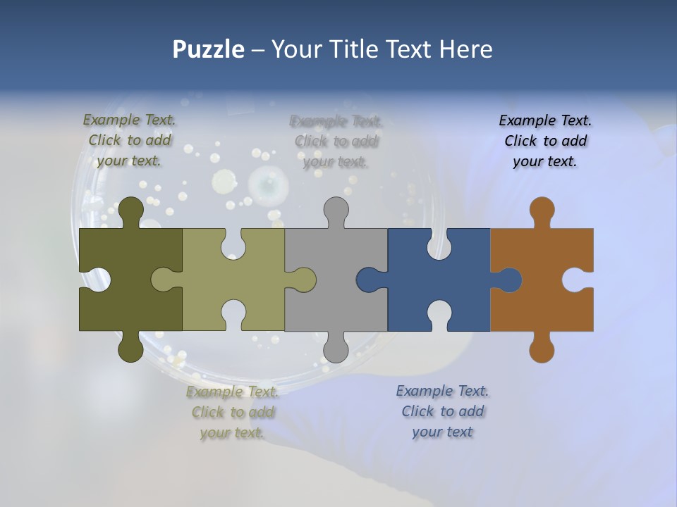 Germs Experimental Medicine PowerPoint Template