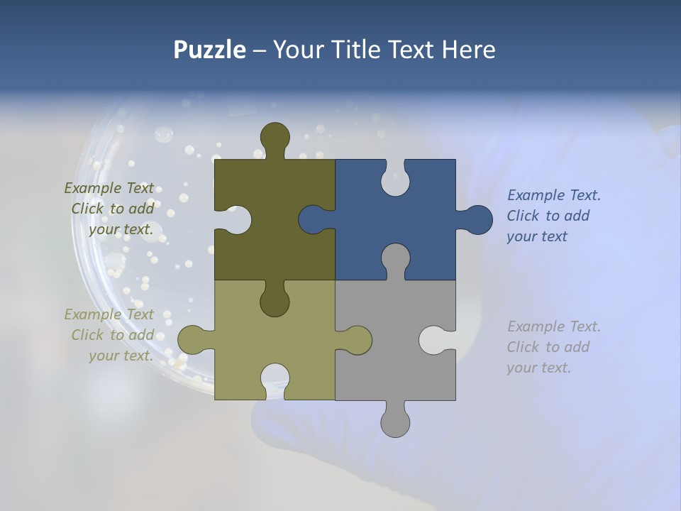 Germs Experimental Medicine PowerPoint Template