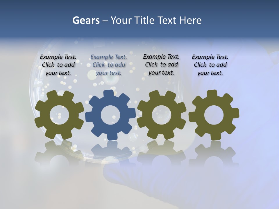 Germs Experimental Medicine PowerPoint Template