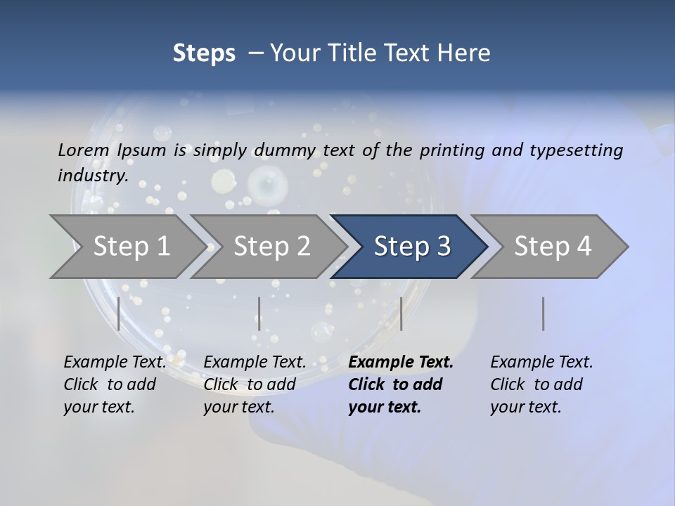 Germs Experimental Medicine PowerPoint Template