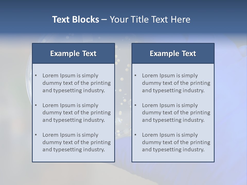 Germs Experimental Medicine PowerPoint Template