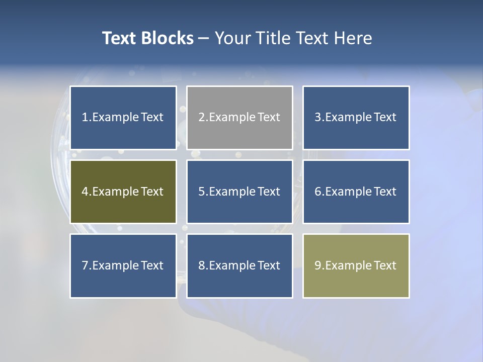 Germs Experimental Medicine PowerPoint Template