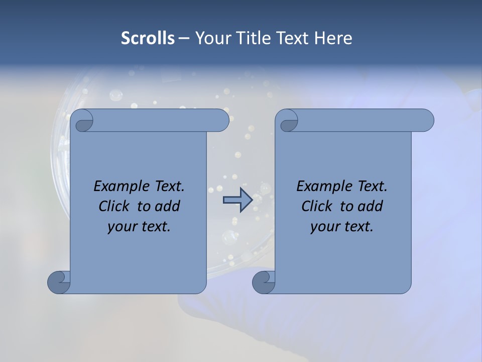 Germs Experimental Medicine PowerPoint Template