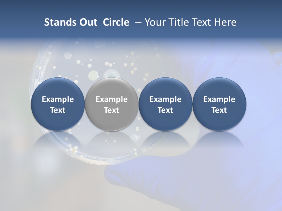 Germs Experimental Medicine PowerPoint Template