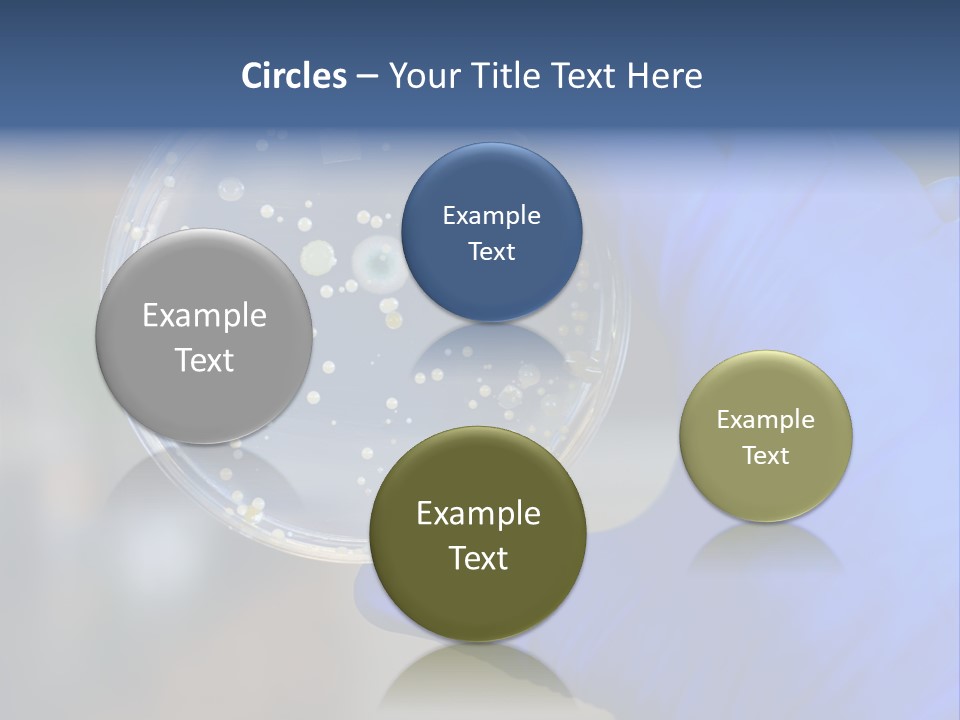 Germs Experimental Medicine PowerPoint Template