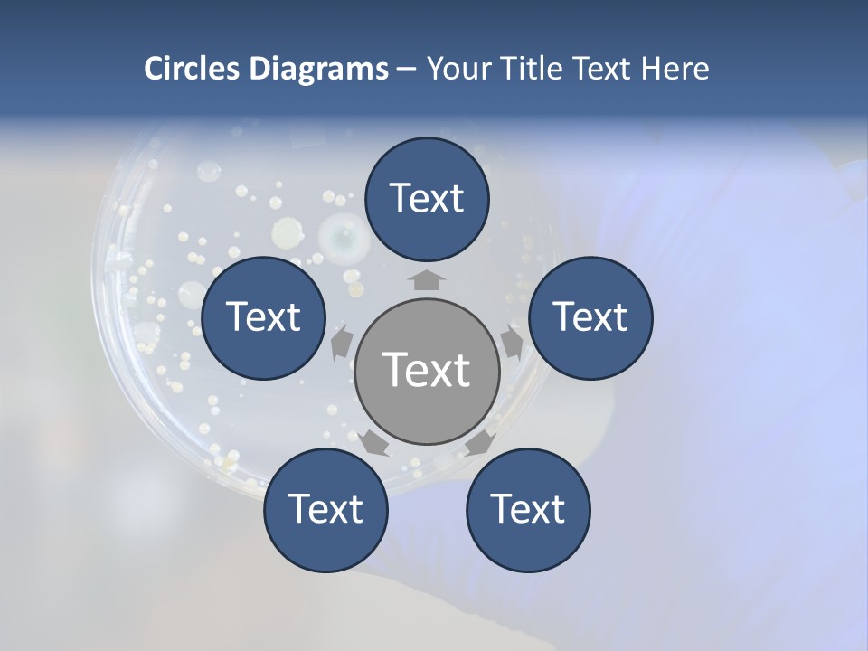 Germs Experimental Medicine PowerPoint Template