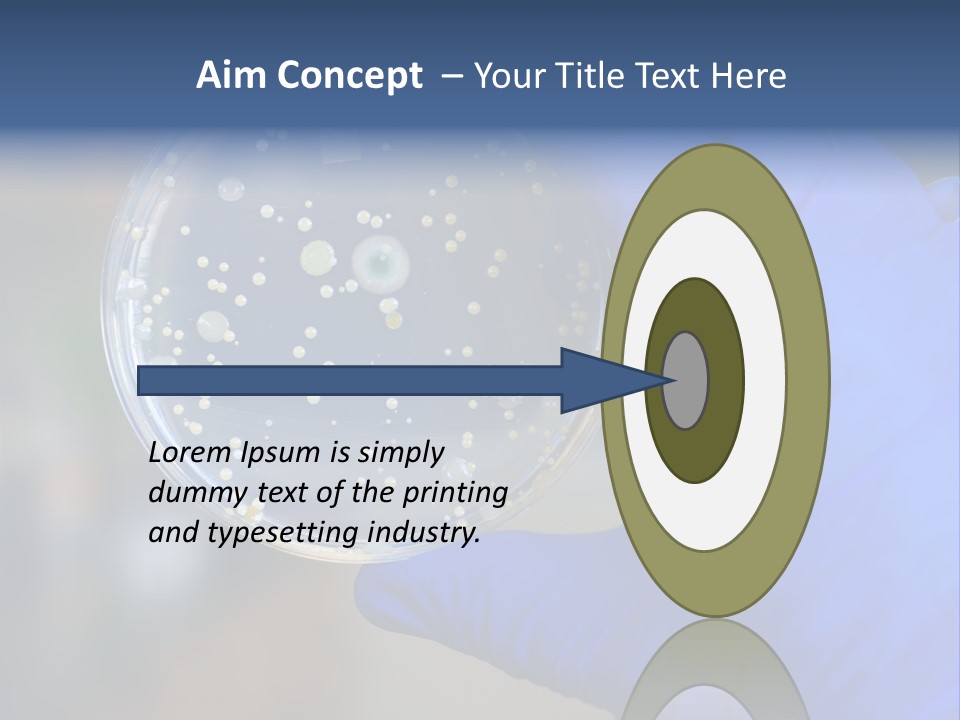 Germs Experimental Medicine PowerPoint Template