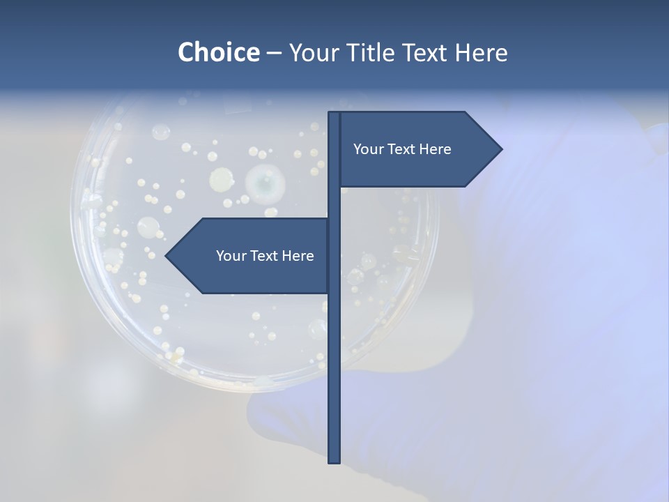 Germs Experimental Medicine PowerPoint Template