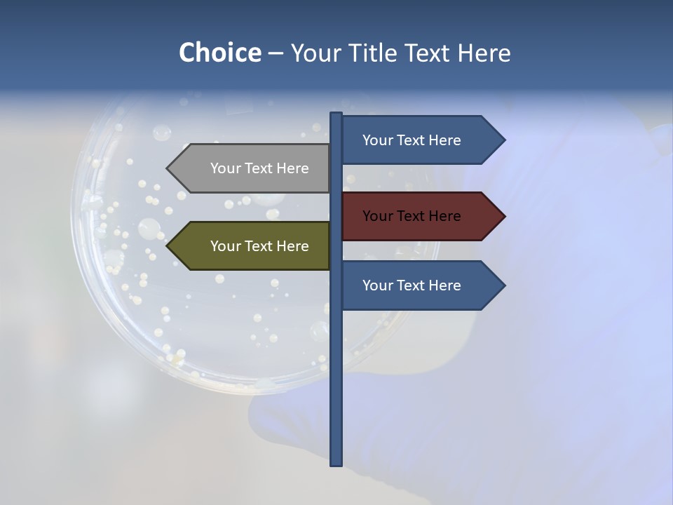 Germs Experimental Medicine PowerPoint Template
