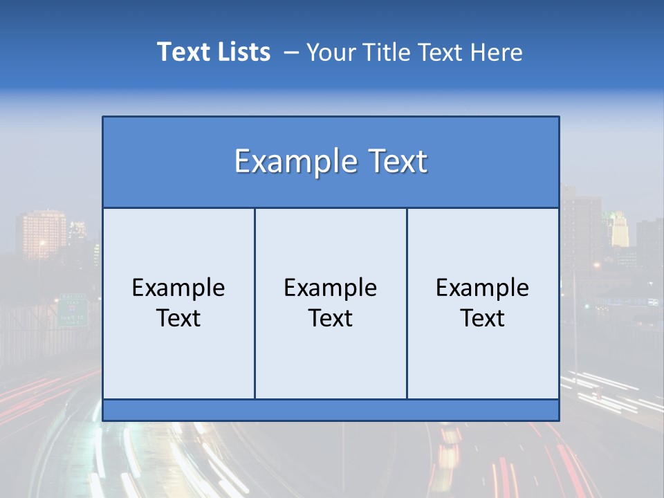 Dusk Building Office PowerPoint Template