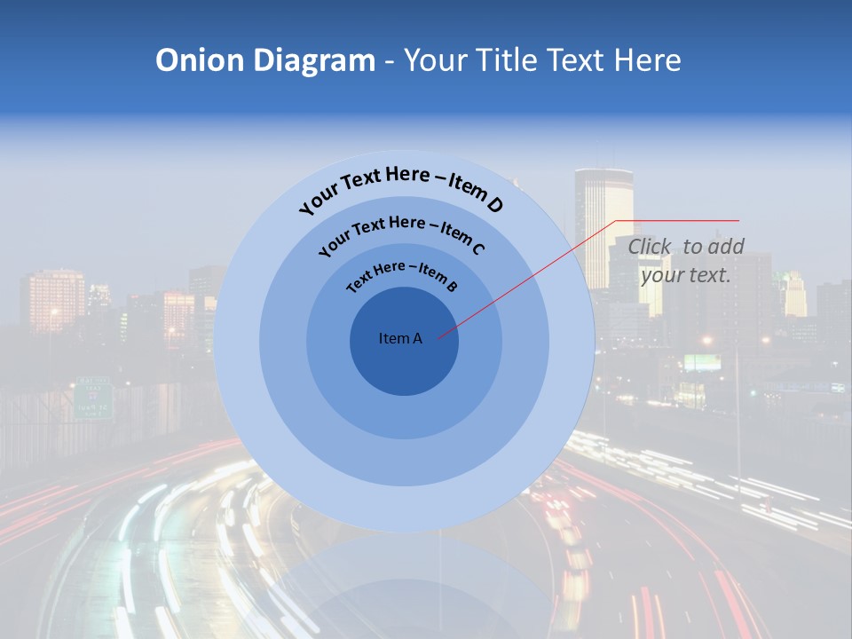 Dusk Building Office PowerPoint Template