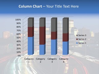 Dusk Building Office PowerPoint Template