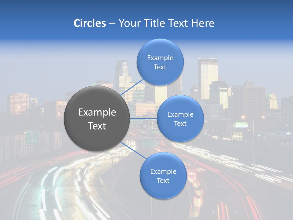 Dusk Building Office PowerPoint Template