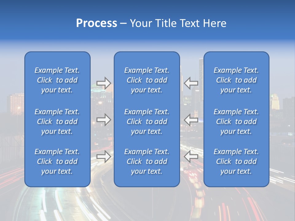 Dusk Building Office PowerPoint Template