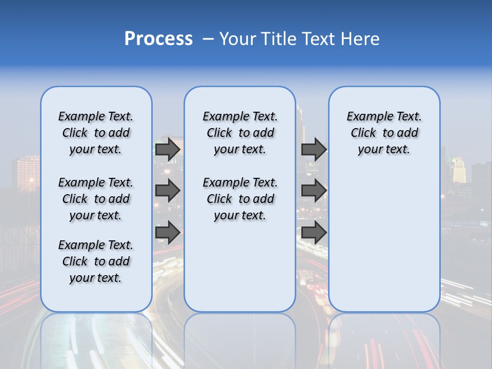 Dusk Building Office PowerPoint Template