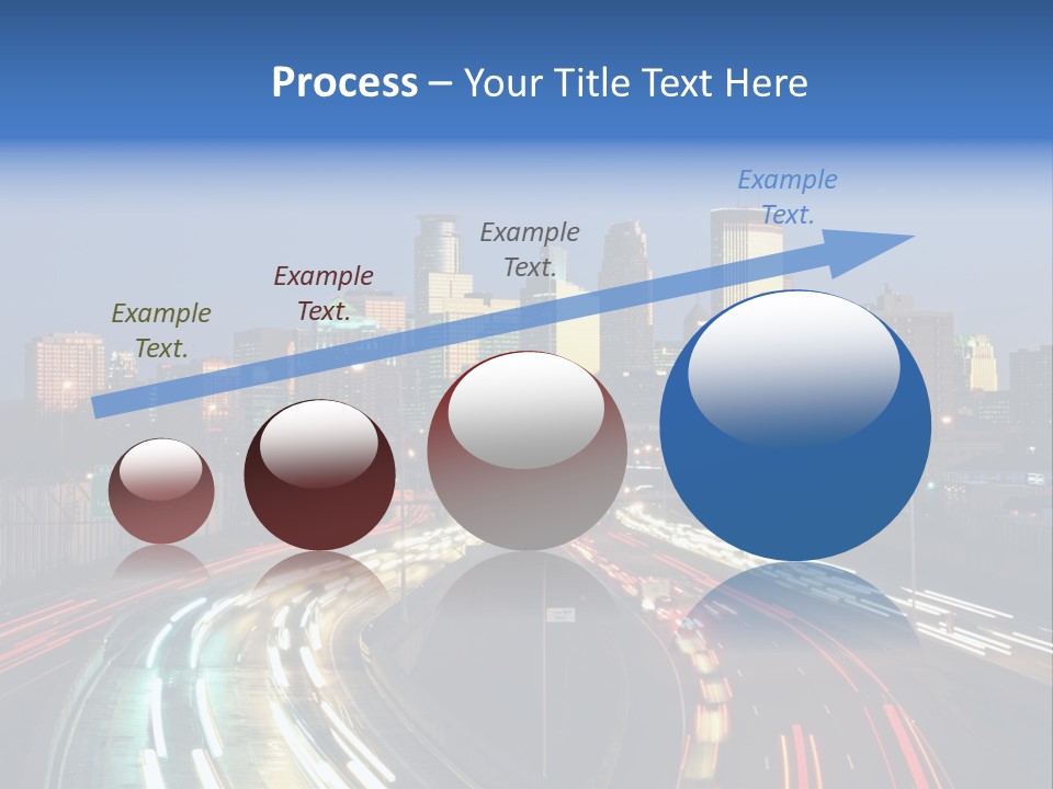Dusk Building Office PowerPoint Template