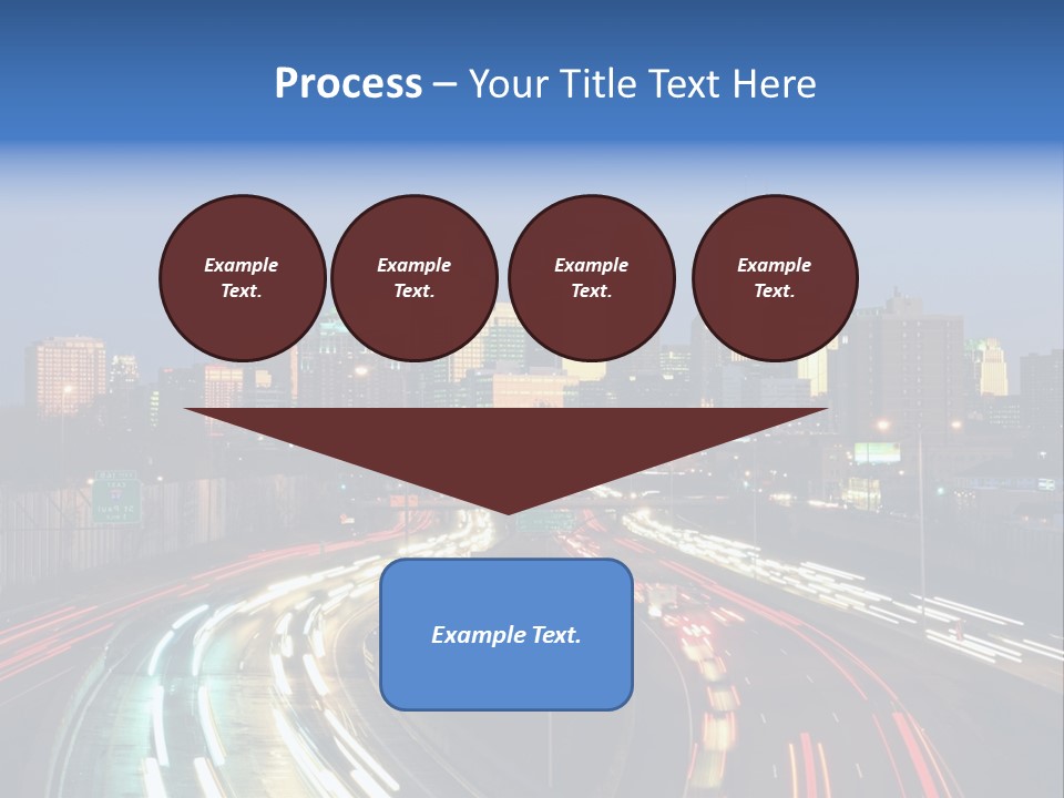 Dusk Building Office PowerPoint Template