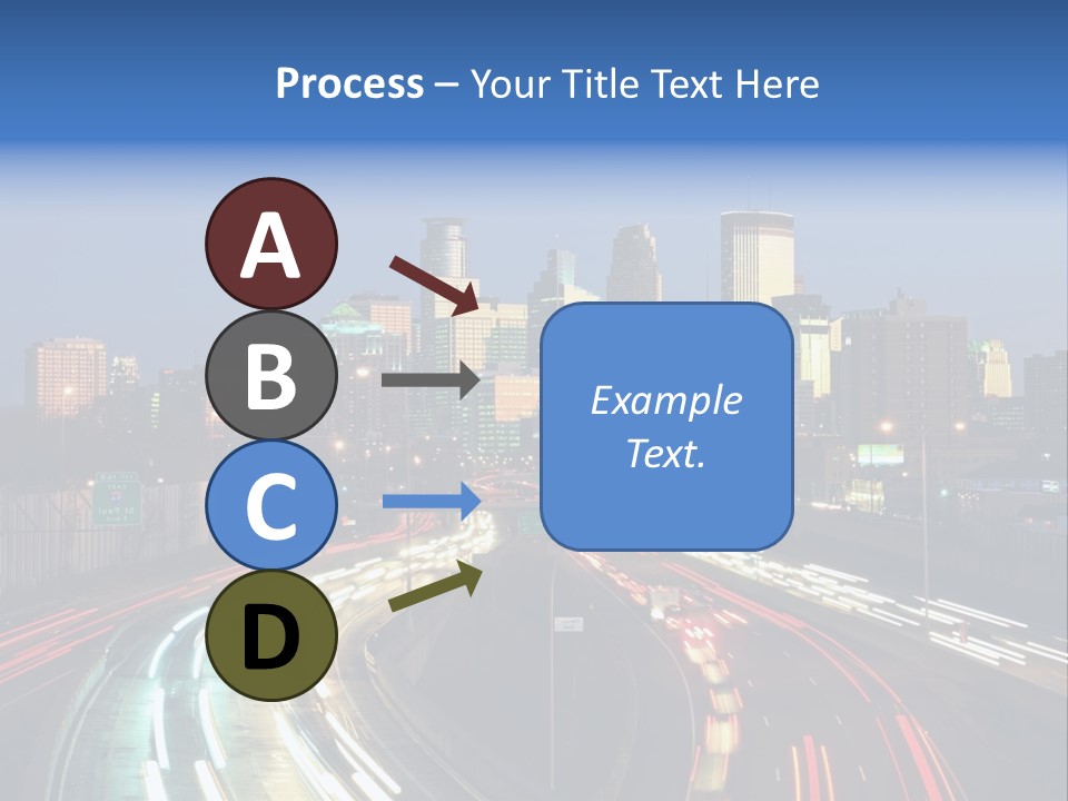 Dusk Building Office PowerPoint Template