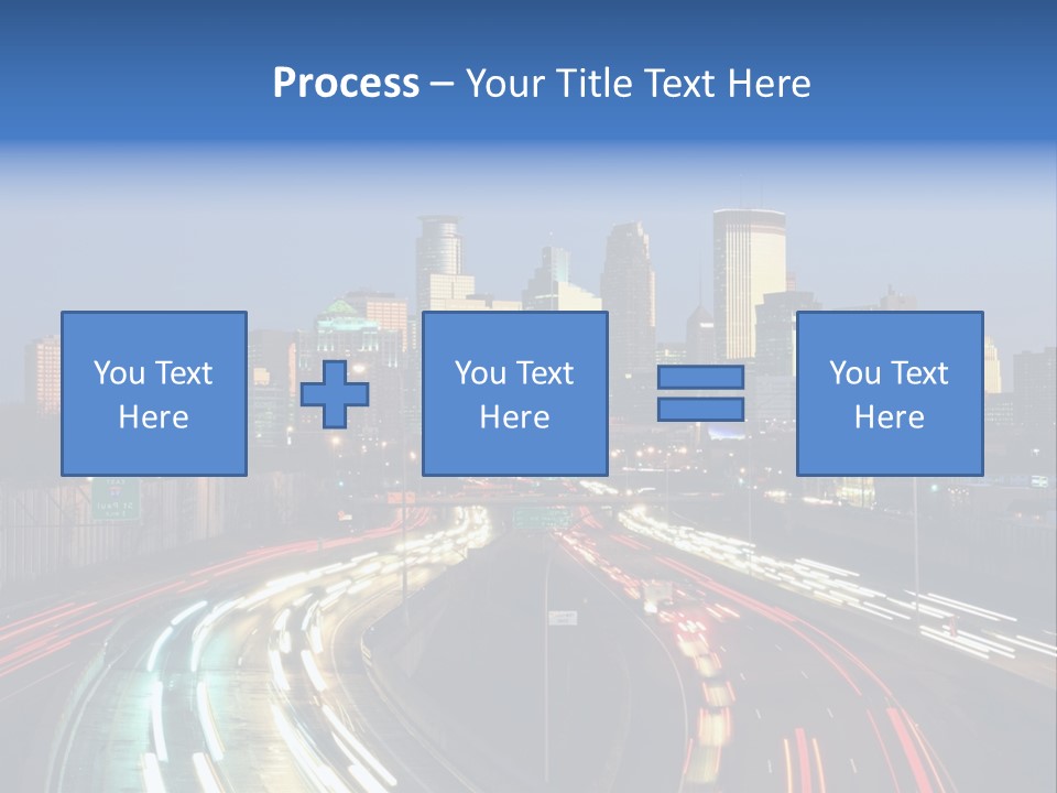 Dusk Building Office PowerPoint Template