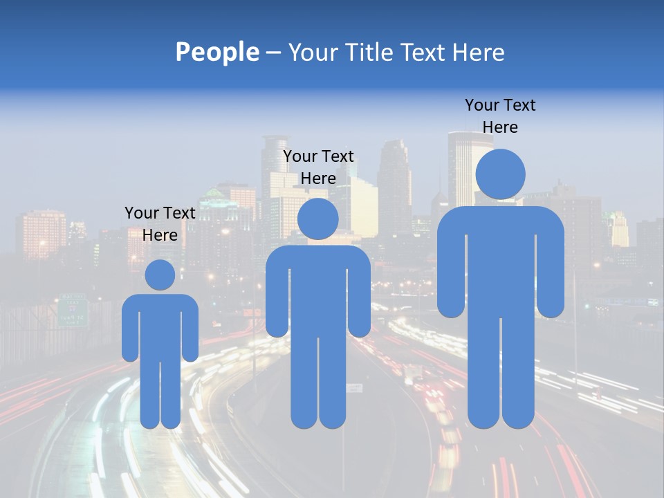 Dusk Building Office PowerPoint Template