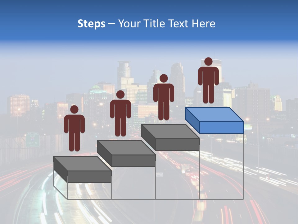 Dusk Building Office PowerPoint Template