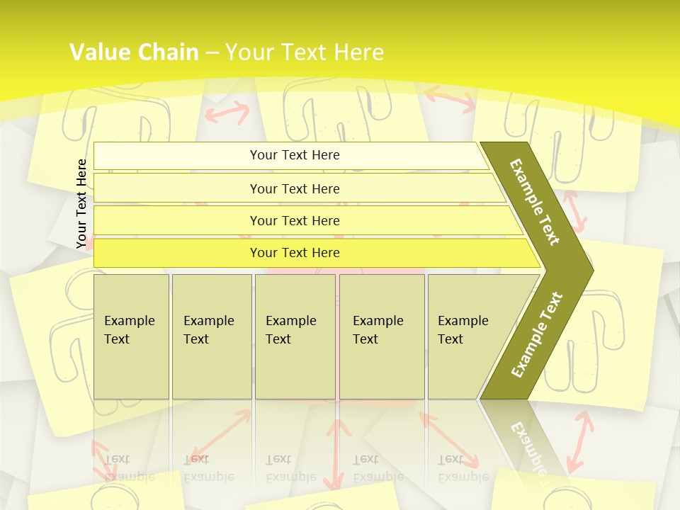 Communicate Notepaper Crowd PowerPoint Template