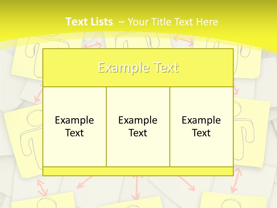 Communicate Notepaper Crowd PowerPoint Template