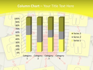 Communicate Notepaper Crowd PowerPoint Template