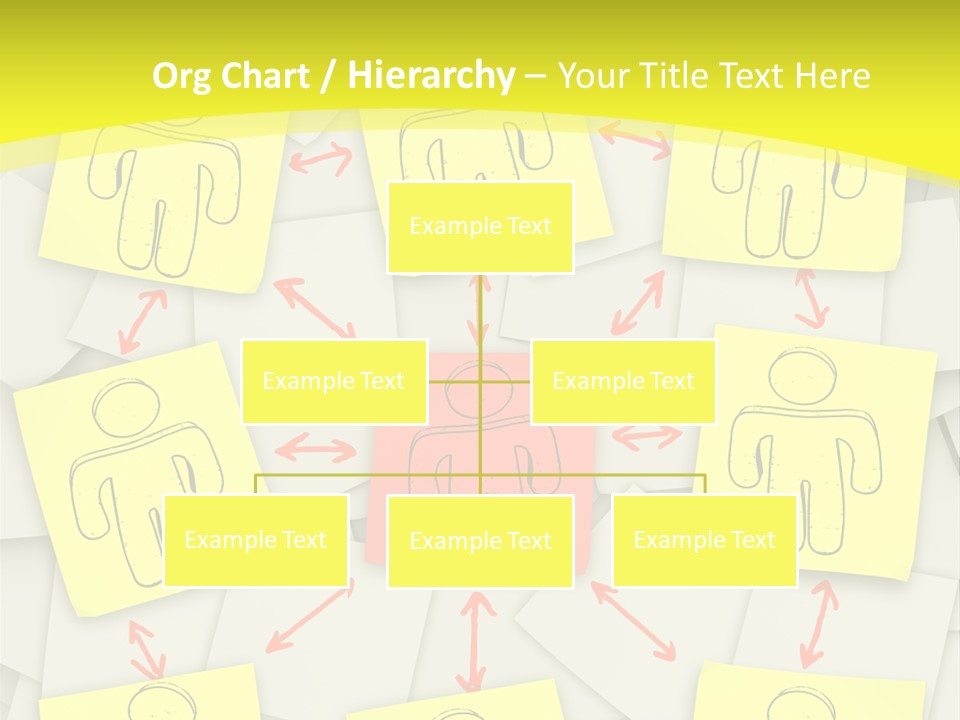 Communicate Notepaper Crowd PowerPoint Template