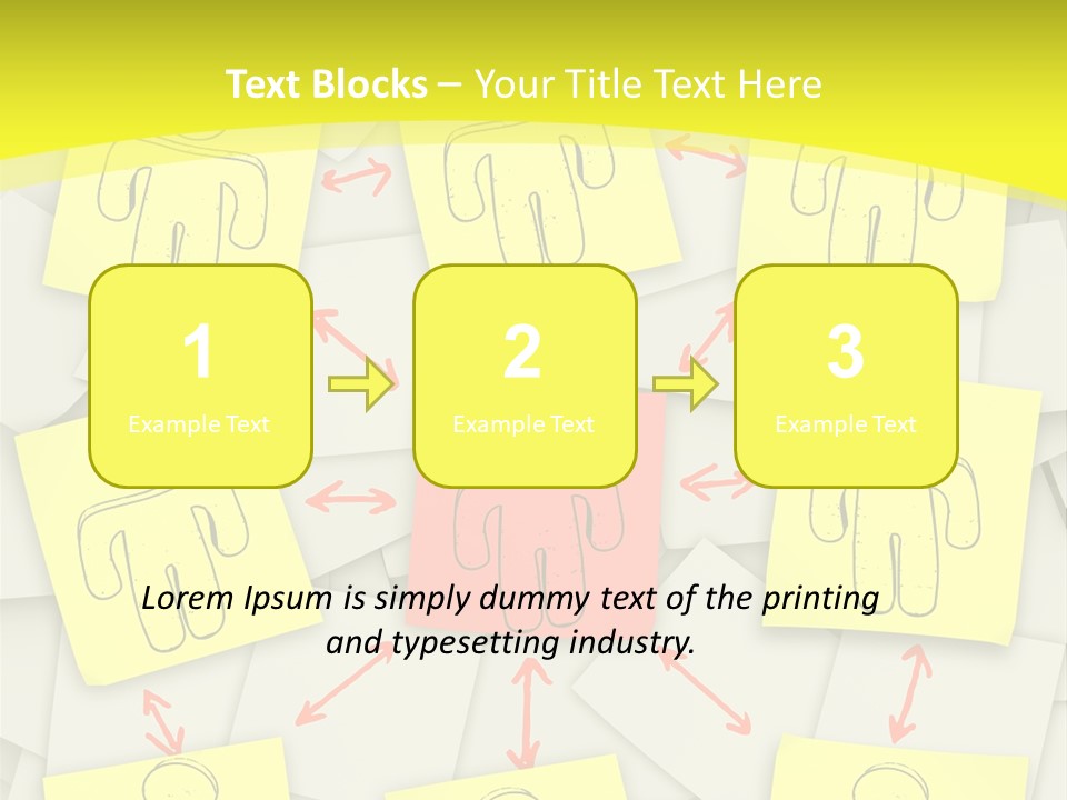 Communicate Notepaper Crowd PowerPoint Template