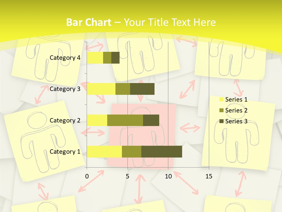 Communicate Notepaper Crowd PowerPoint Template