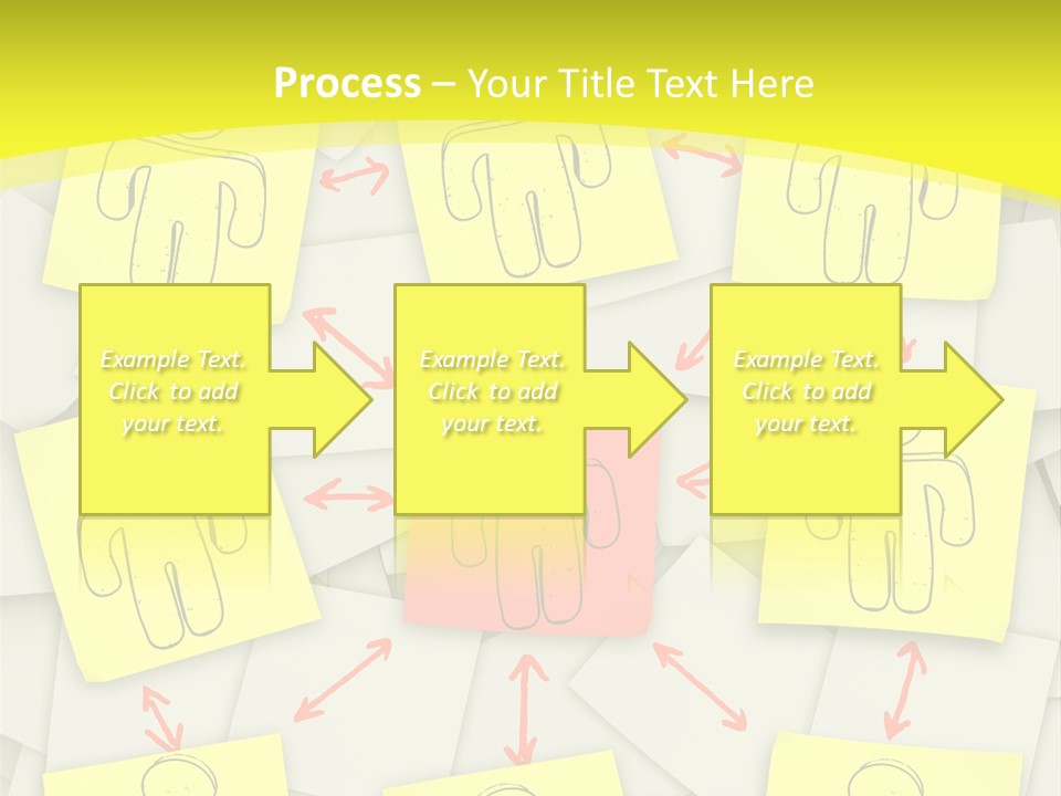 Communicate Notepaper Crowd PowerPoint Template