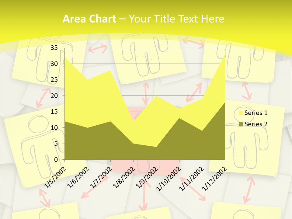 Communicate Notepaper Crowd PowerPoint Template