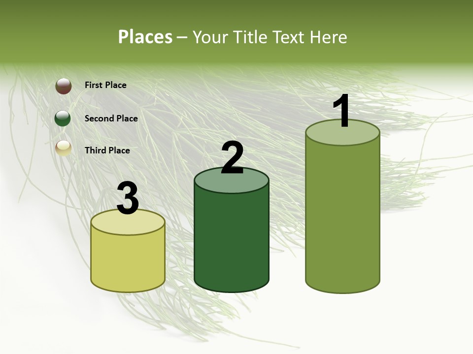 Cure Herb Image PowerPoint Template