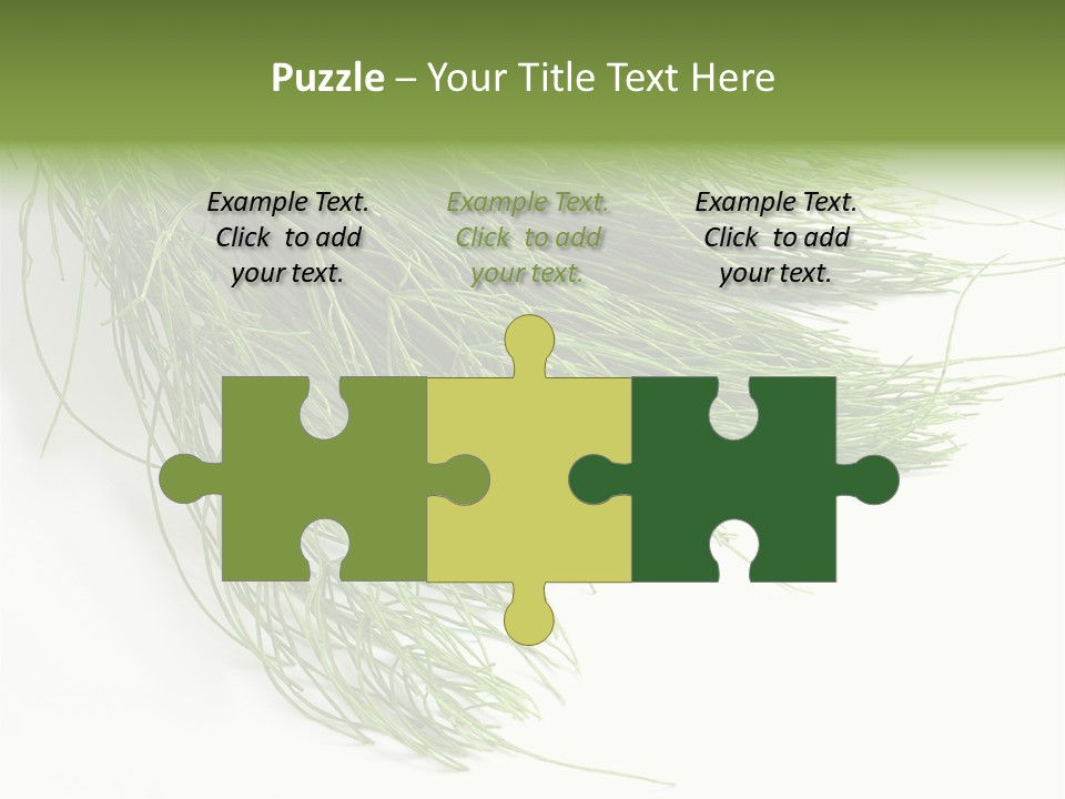 Cure Herb Image PowerPoint Template